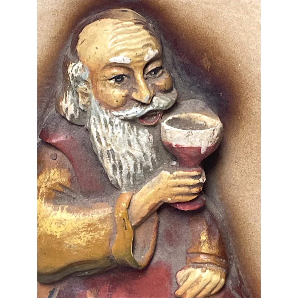 Vintage Good Cheer Always On Tap Here Wooden Beer Pub Sign Bar Wall Decor 23”